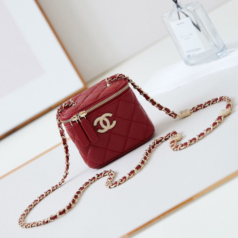Ch*el cosmetic bags